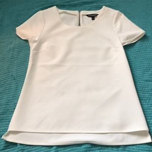 Express xs small white blouse